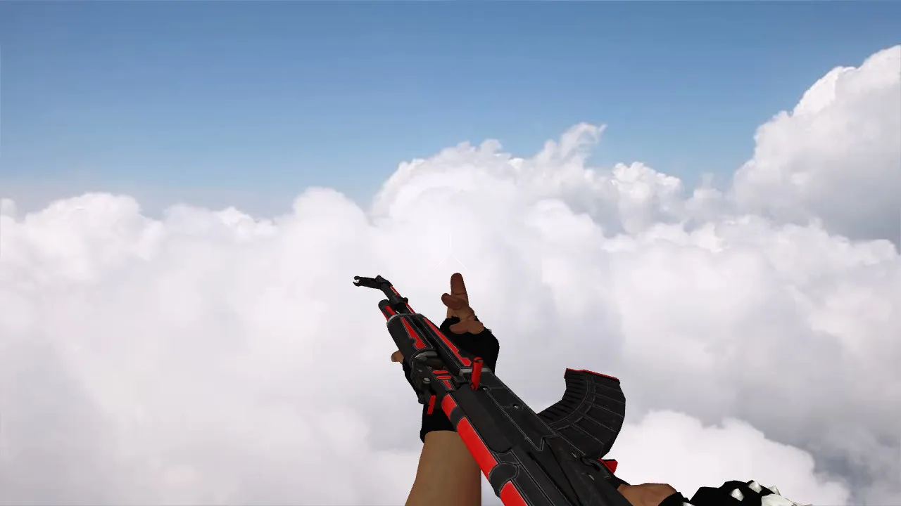 Модель "AK-47 Dark Lord" для CS 1.6 — качественные текстуры и анимация - скриншот 3