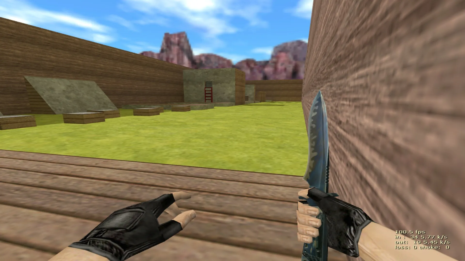 deathrun_congoy_easy для CS 1.6: точки, маршруты, .nav и оптимизация под стабильный FPS - скриншот 1