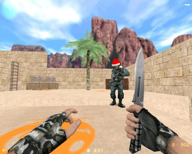 deathrun_desert для CS 1.6: тактика, точки, .nav для ботов, оптимизация wpoly/epoly - скриншот 3