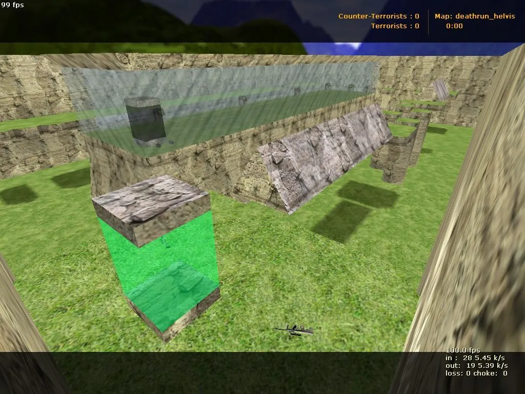 deathrun_helvis для CS 1.6: Deathrun-карты, стратегии за CT/T и конфиг для стабильного FPS - скриншот 6