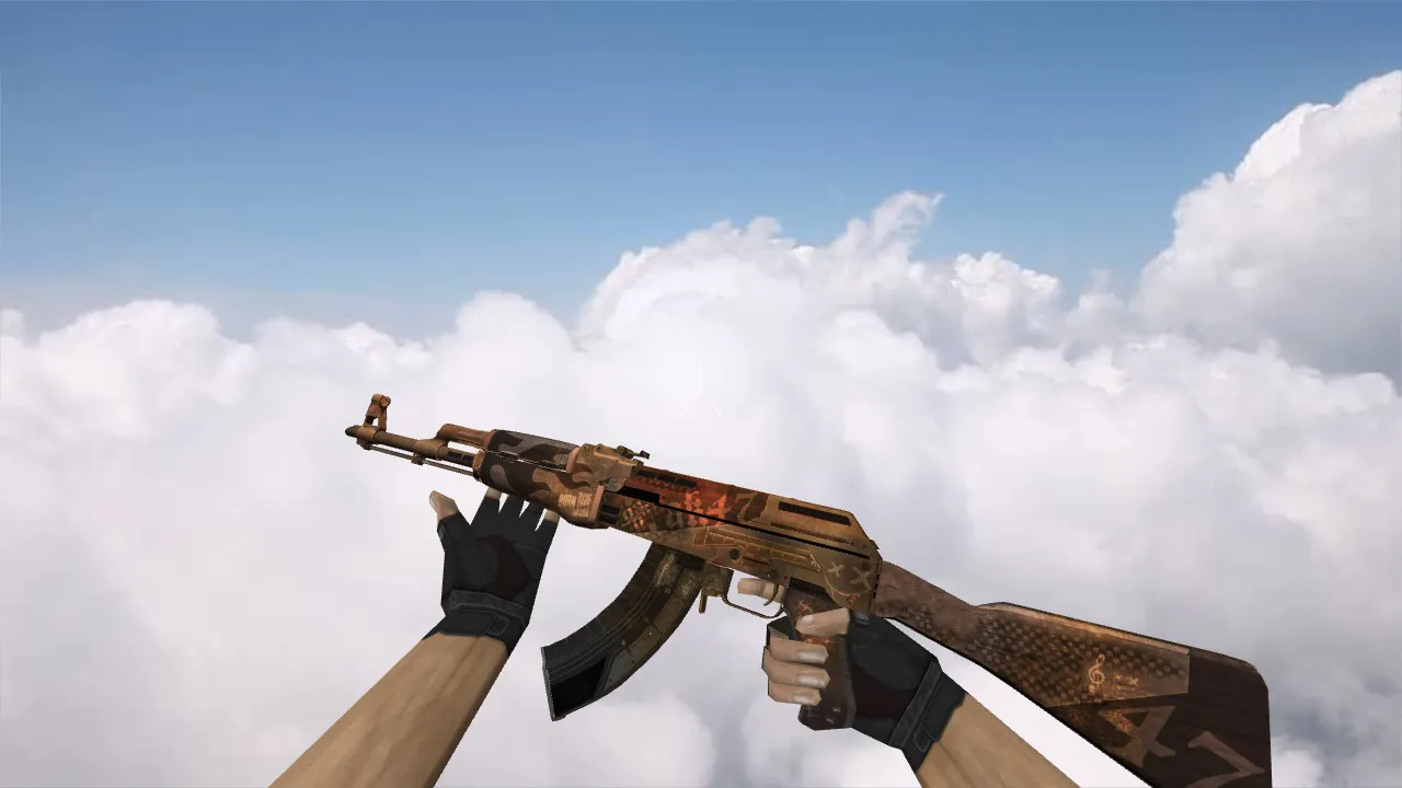 Модель «AK-47 Biker» для CS 1.6 - Качество и Уникальность - скриншот 1