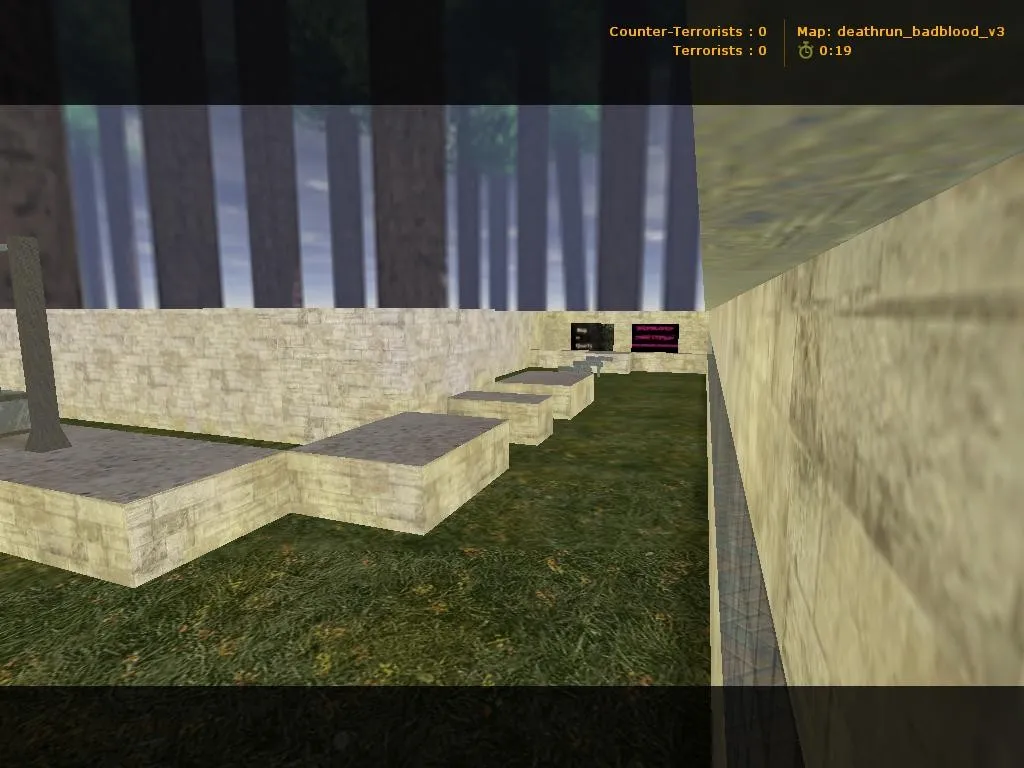 deathrun_badblood_v3 для CS 1.6: тактики, точки, .nav и оптимизация карты - скриншот 1