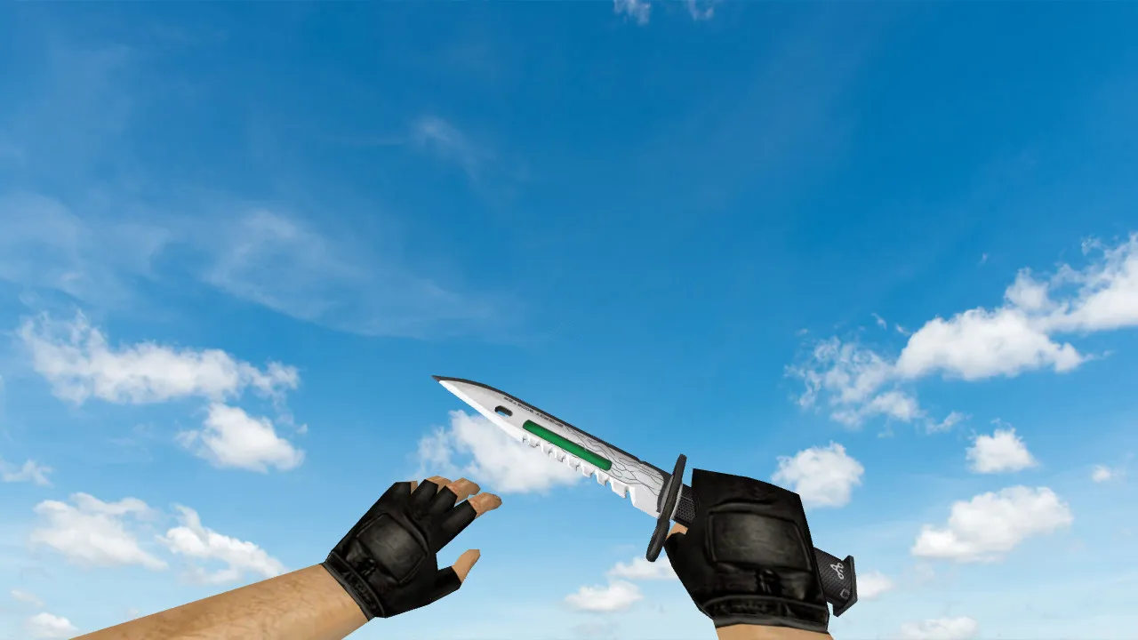 Модель ножа M9 Bayonet Galant v_ w_ p_ для CS 1.6: звуки, анимация осмотра, текстуры и настройка - скриншот 3
