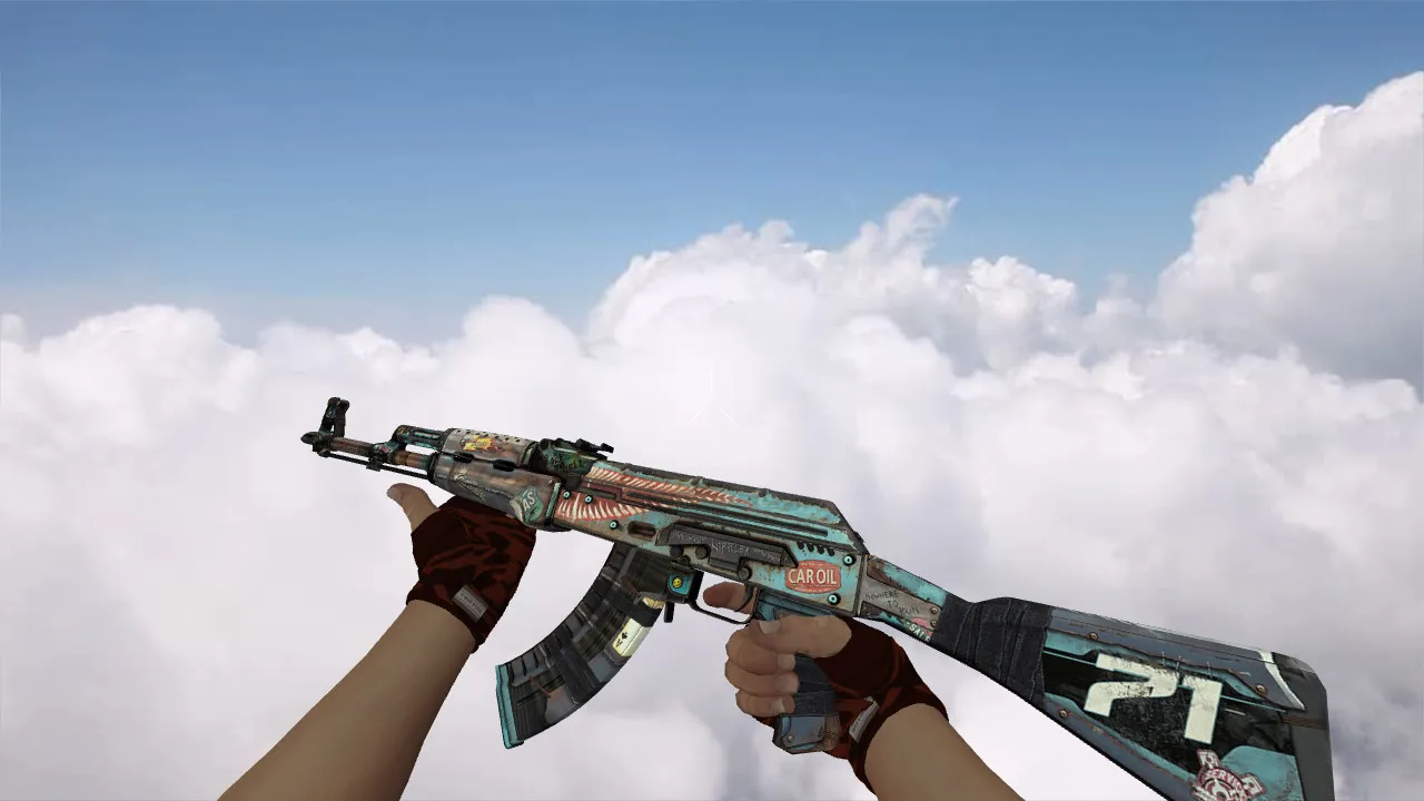 Модель «AK-47 Nibbler» для CS 1.6 - Уникальный Скин — скриншот 1
