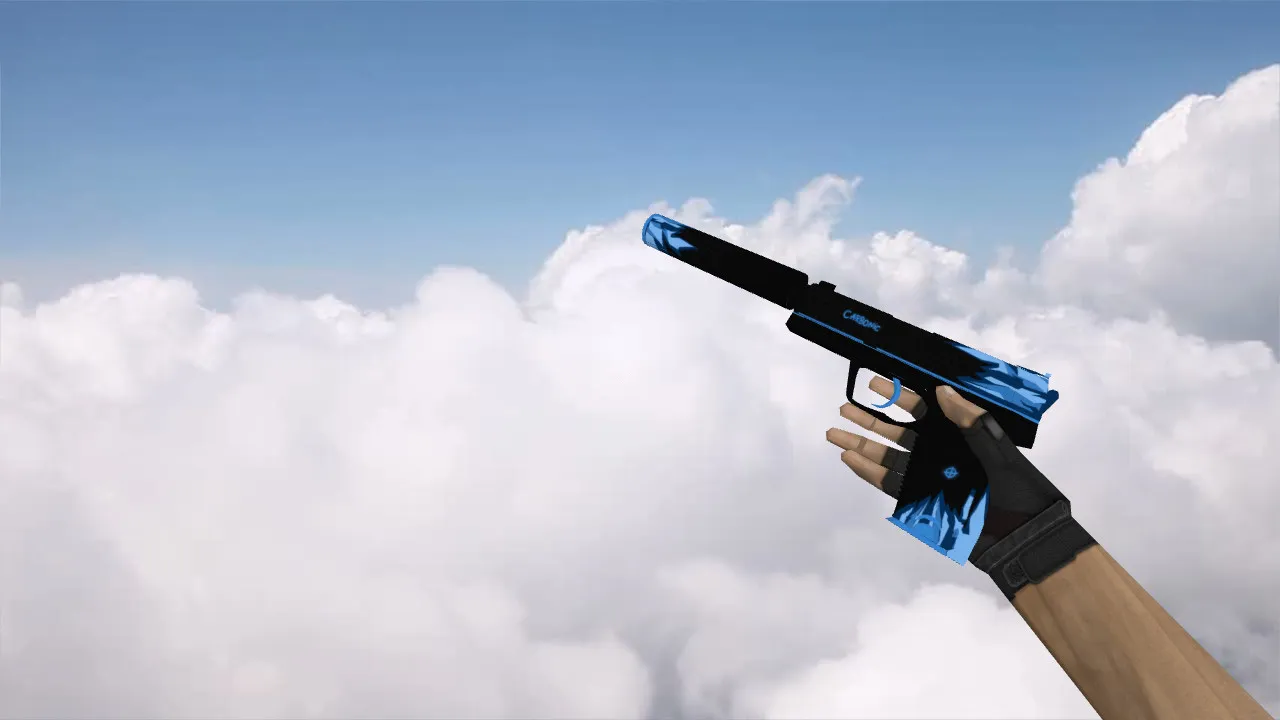 Модель USP Carbonic для CS 1.6 — качественная замена - скриншот 1